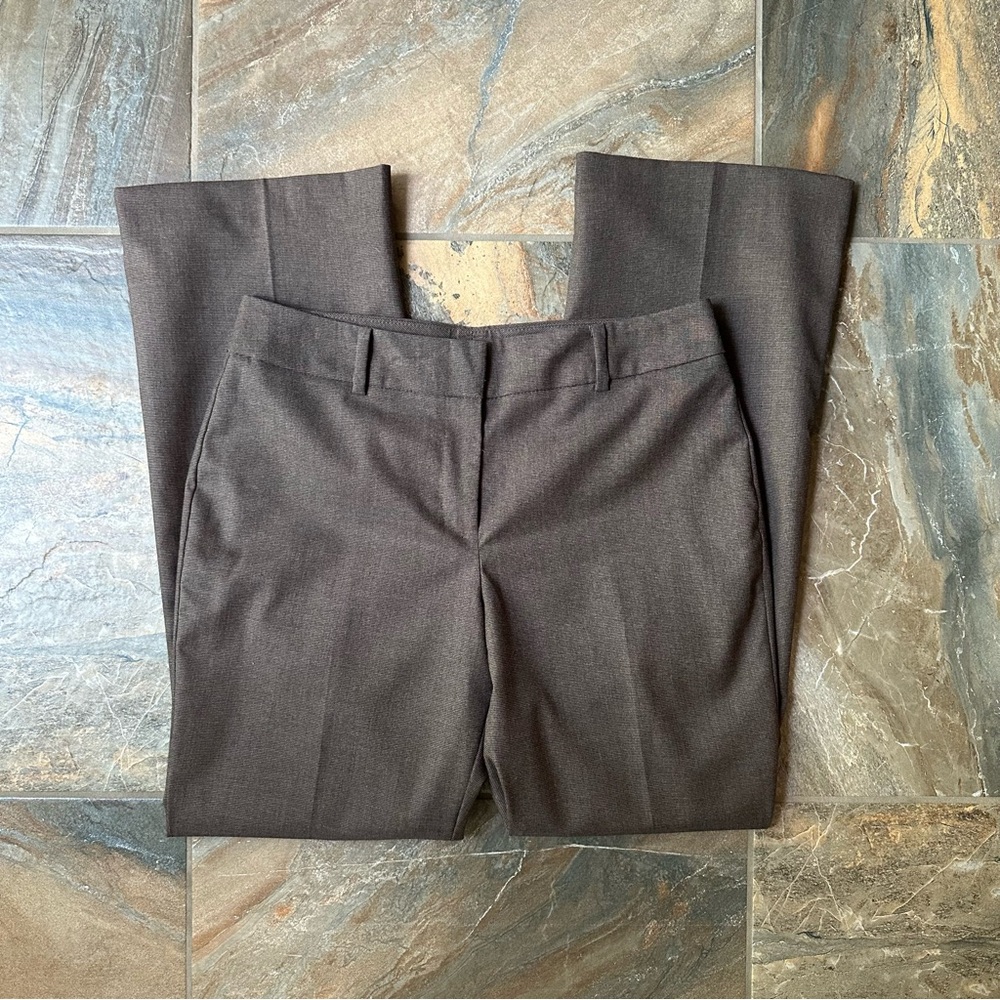 Classic Women's Dress Pants in Dark Brown